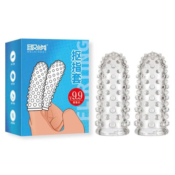 Bao đôn dên ngón tay bi nổi Aichao (hộp 2 cái)
