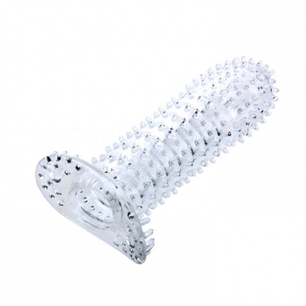 Alternative view of Bao đôn đên Penis Sleeve Crystal nhiều gai nổi kích thích