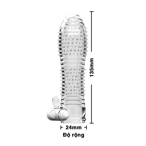 Alternative view of Bao đôn dên mỏng gân gai CoBiiy có rung điểm G
